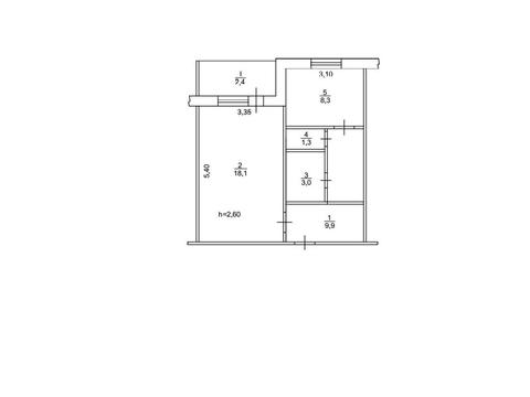 квартира за адресою Оноре де Бальзака вул., 63