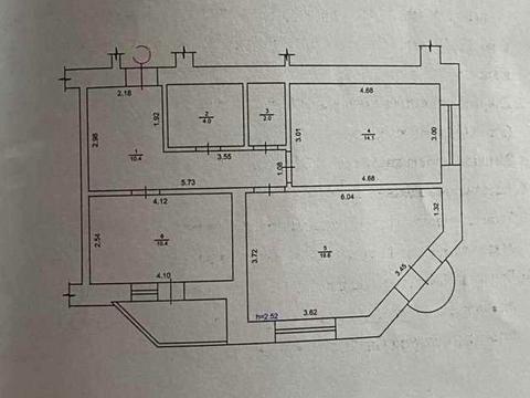квартира за адресою Євгена Коновальця бульв. (Маршала Конєва), 1б