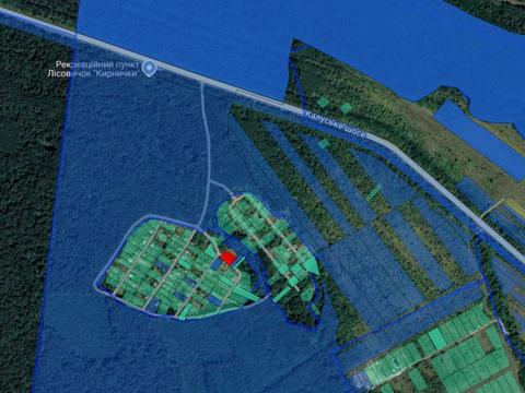 участок по адресу Калуське, 18