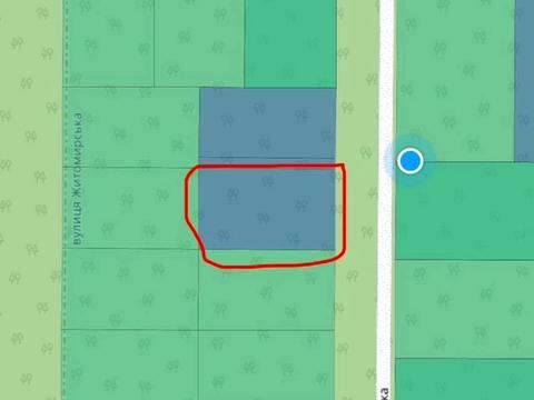 ділянка за адресою Святошинська