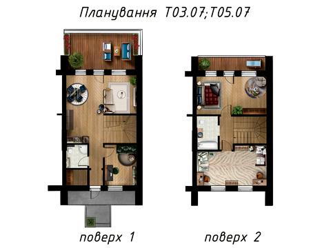 дом по адресу Джерельна