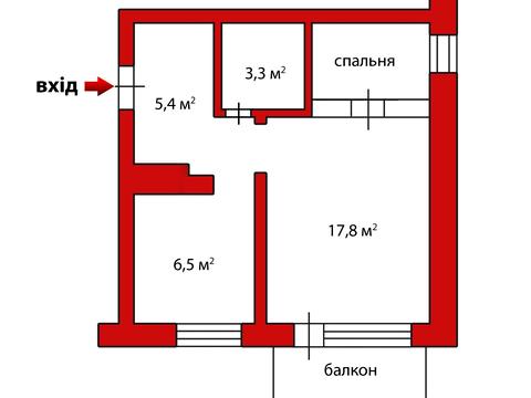 квартира за адресою Левка Лук'яненка вул. (Маяковського), 19