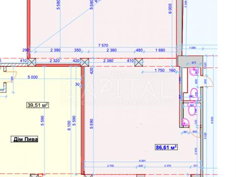 комерційна за адресою Вацлава Гавела бульв. (Івана Лепсе), 43