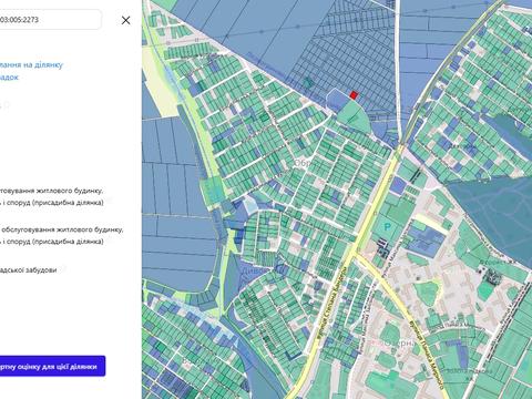 ділянка за адресою Партнерська, 15