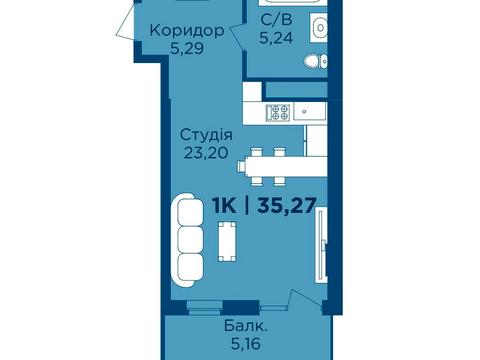 квартира за адресою Бастіонна вул., 14