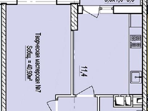 квартира по адресу Прохоровская ул., 40