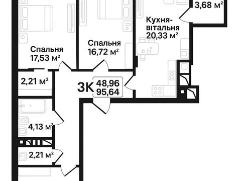 квартира за адресою Лісна вул., 5-Д