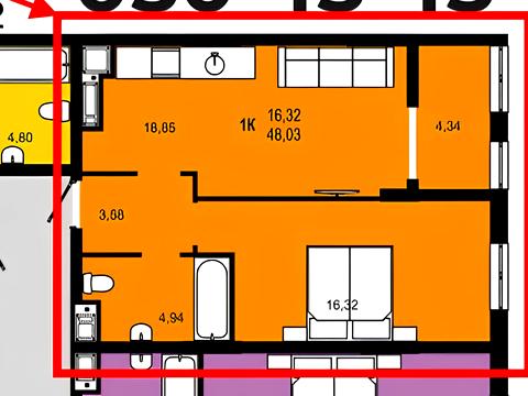 квартира за адресою Львів, Роксоляни вул., 149