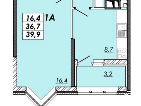квартира за адресою Овідіопольська дорога вул., 3, к.2