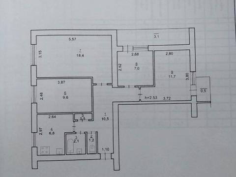 квартира по адресу Каменецкая ул., 36