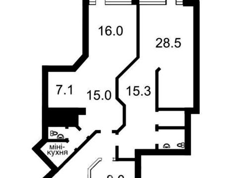 коммерческая по адресу Большая Васильковская ул. (Красноармейская), 72-А