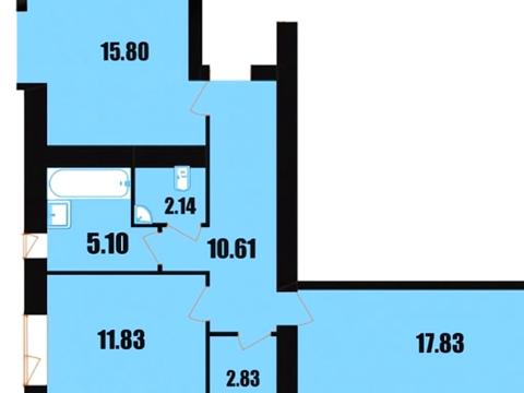 квартира по адресу Панаса Мирного ул., 20/2