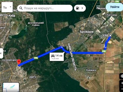 участок по адресу Броварской сотни ул. (Чкалова)