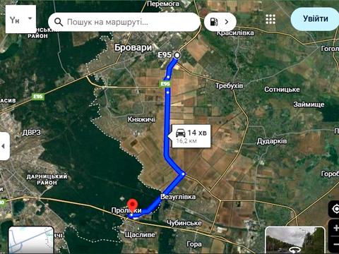 участок по адресу Броварской сотни ул. (Чкалова)