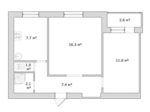 квартира по адресу Красноводская ул. (Красноводська), 1-А