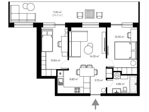 квартира за адресою Тиводара Легоцького вул., 80