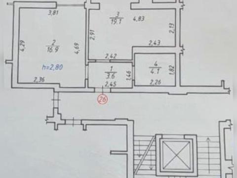 квартира за адресою Григорія Сковороди вул., 38