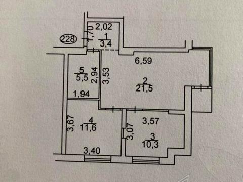квартира за адресою Ісмаїла Гаспринського вул. (Сормовська), 3/2