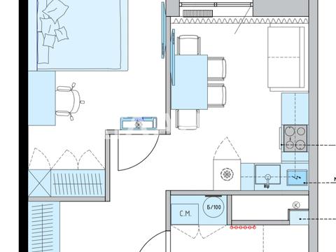 квартира по адресу Краснова ул., 3