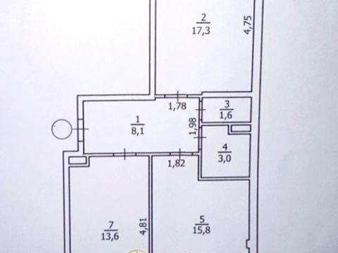 квартира за адресою Владислава Бувалкіна вул. (Бочарова Генерала), 58
