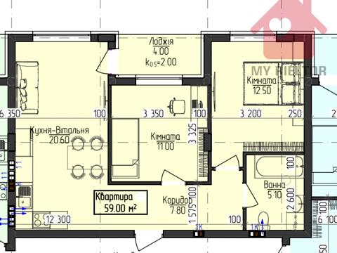 квартира за адресою Центральна, 5