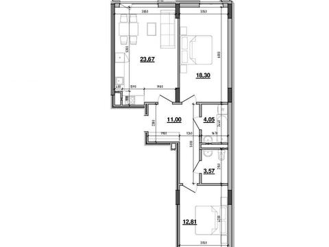 квартира за адресою Богдана Хмельницького вул., 219