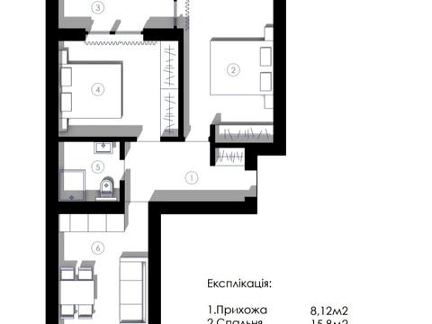 квартира за адресою Івана Мазепи вул., 1