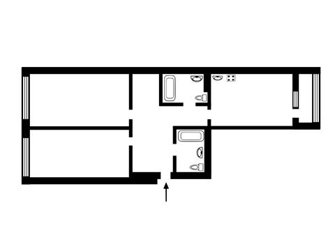 квартира за адресою Євгена Сверстюка вул. (Марини Раскової), 54