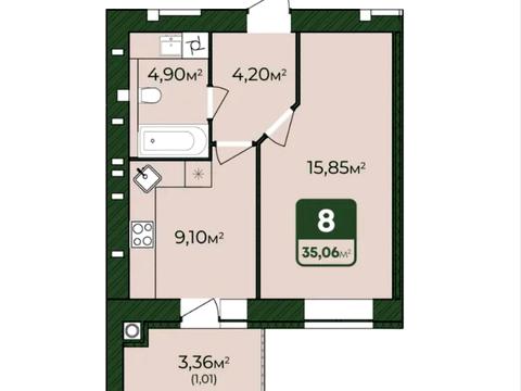 квартира за адресою Львівське шосе, 51