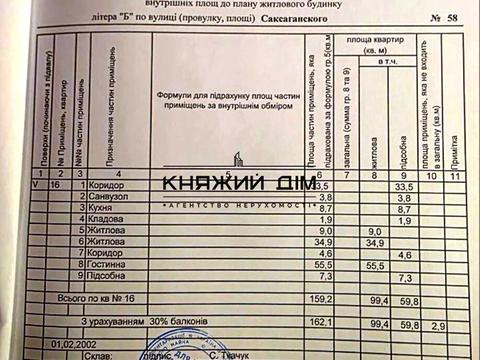 комерційна за адресою Київ, Саксаганського вул., 58