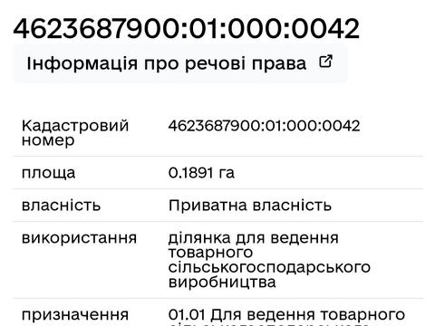 участок по адресу 