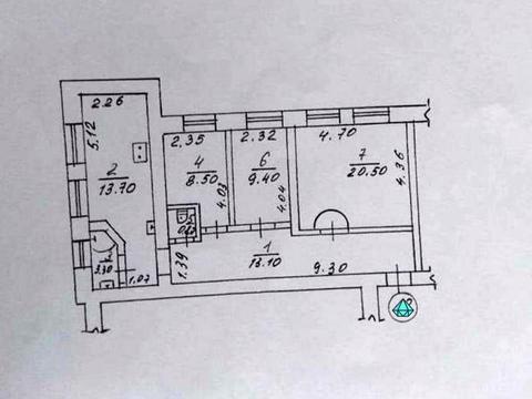 квартира по адресу Прикордонна, 13
