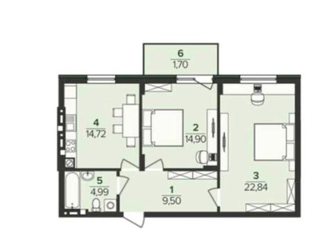 квартира за адресою Свободи вул., 18