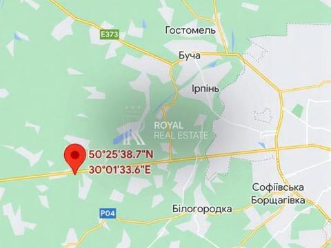 участок по адресу Центральна