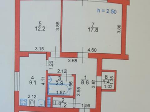 квартира по адресу Песчаная ул., 13