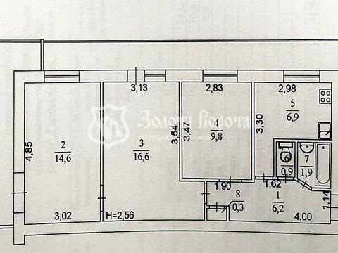 комната по адресу Васильковская ул., 2-А