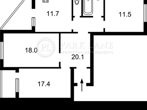 квартира по адресу Левка Лукьяненко ул. (Маршала Тимошенко), 15-Г