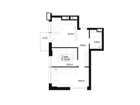 квартира по адресу Заклинских ул., 7