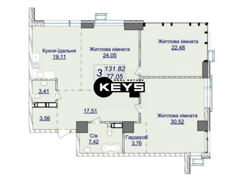 квартира за адресою Андрія Верхогляда вул. (Михайла Драгомирова), 7