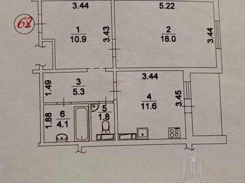 квартира по адресу Сергея Данченко ул., 1