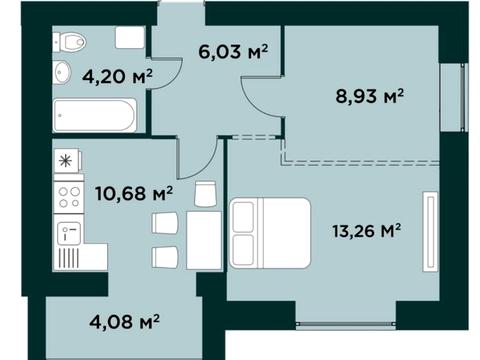 квартира по адресу Яблоньская ул. (Кирова), 233