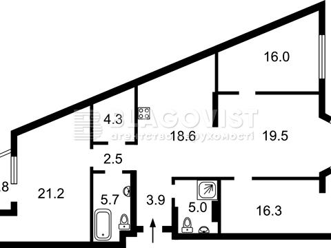 квартира за адресою Митрополита Василя Липківського вул. (Урицького), 37-Б