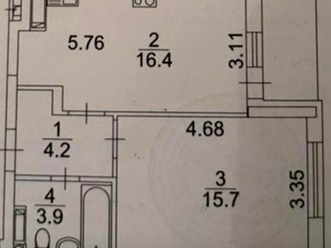 квартира по адресу Воздухофлотский просп. (Повітрофлотський), 56-Б