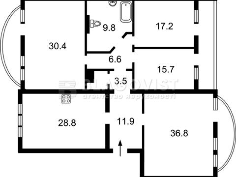 квартира за адресою Володимира Івасюка просп. (Героїв Сталінграду), 16-Д