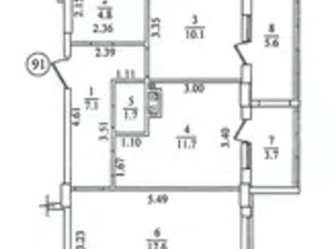 квартира по адресу Новосёлов ул., 6