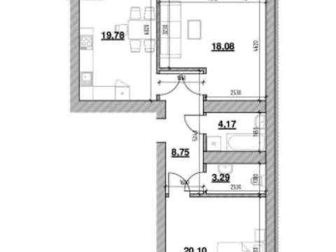 квартира за адресою Залізнична вул., 9Б