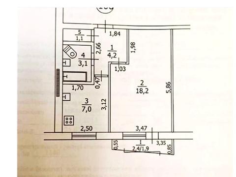квартира за адресою Воскресенська вул., 11-А
