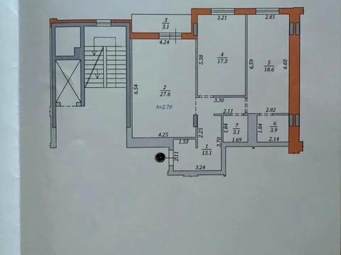 квартира по адресу Замарстыновская ул. (Калинина), 76-Б