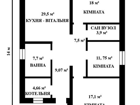 будинок за адресою с. Нові Петрівці, Вишнева