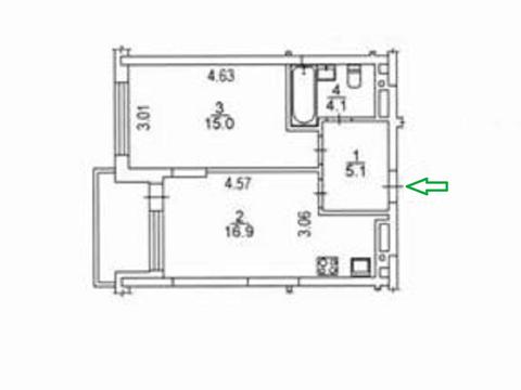 квартира по адресу Олександра Олеся ул., 13